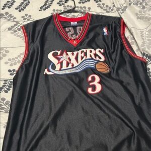 Black Sixers Basketball Jersey